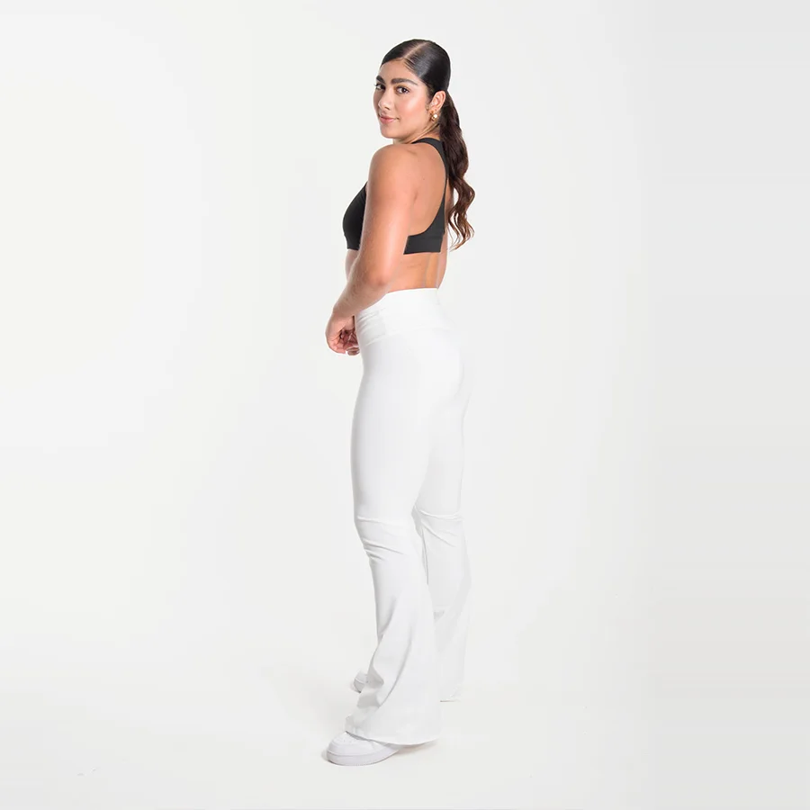 Set leggins campana unicolor negro/blanco - Image 2