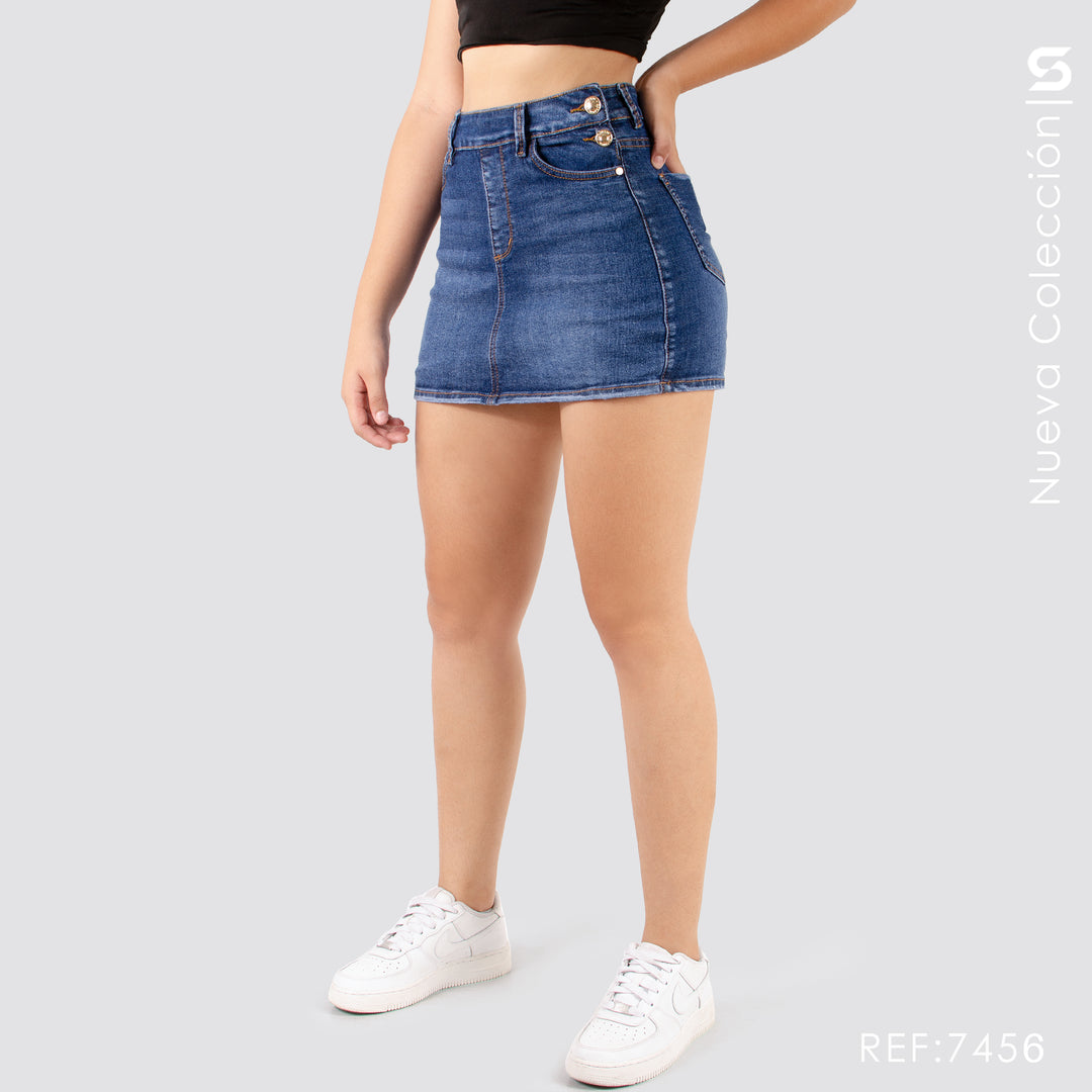 Falda-short 7456 - Talla 6 - Image 2