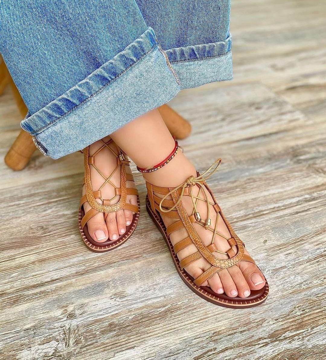 Sandalias Eva beige - Talla 36 - Image 2