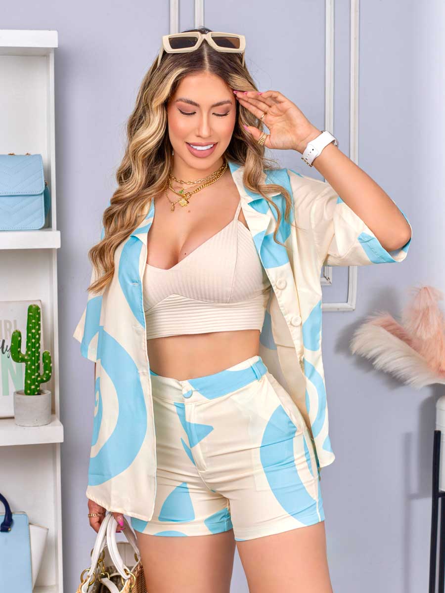 Set short Alma Celeste - Talla M