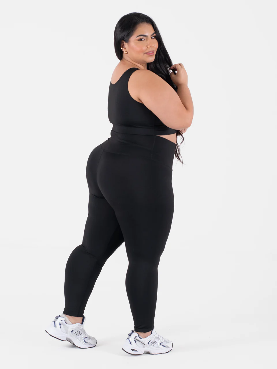 Set leggins unicolor negro - Image 2