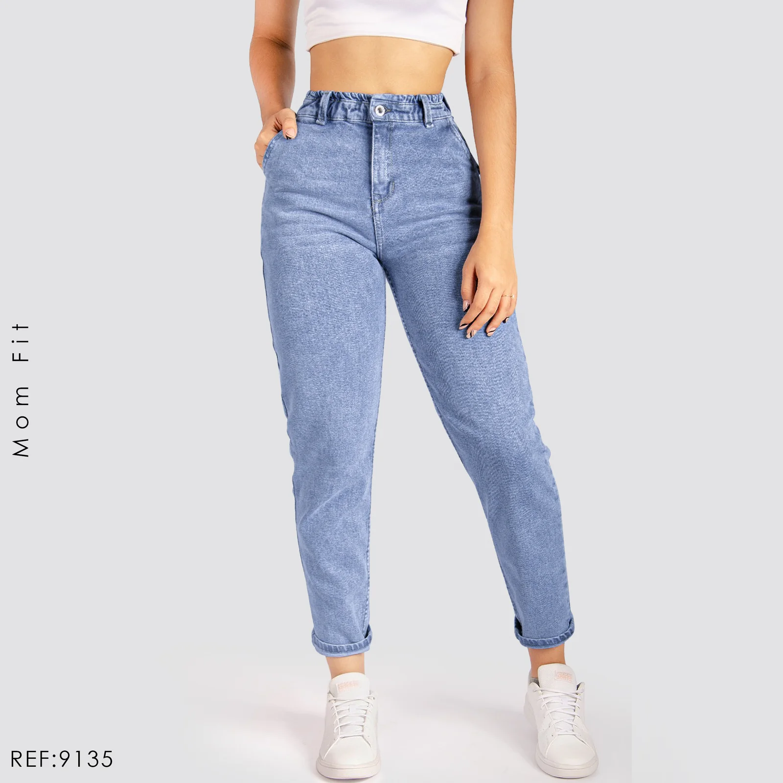 Mom jeans 9135- Talla 10