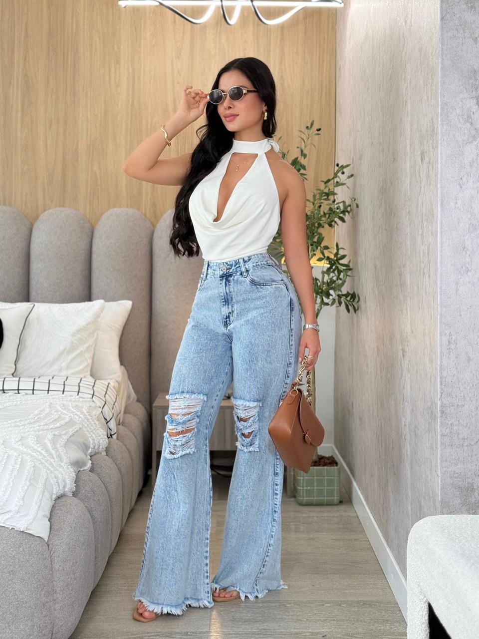 Jeans Elina claro - Talla 10