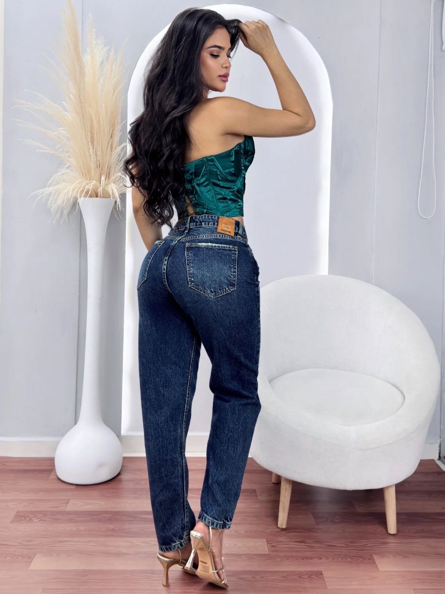 Mom jeans/Boyfriend 13743-01- Talla 12 - Image 2