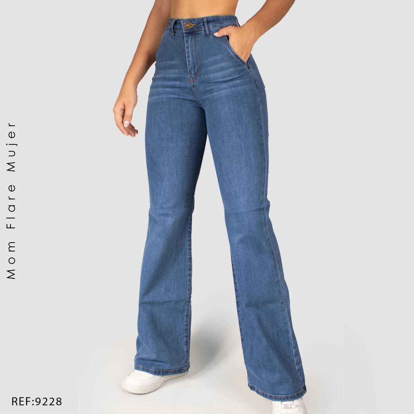 Flare jeans 9228 claro - Talla 12