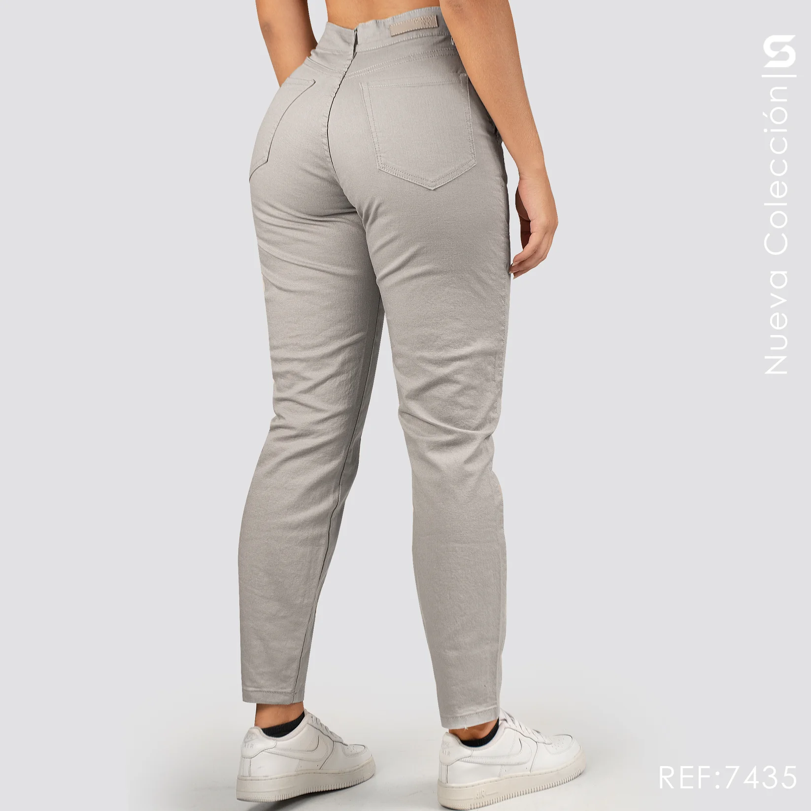 Mom jeans/Boyfriend 7435- Talla 10 - Imagen 2