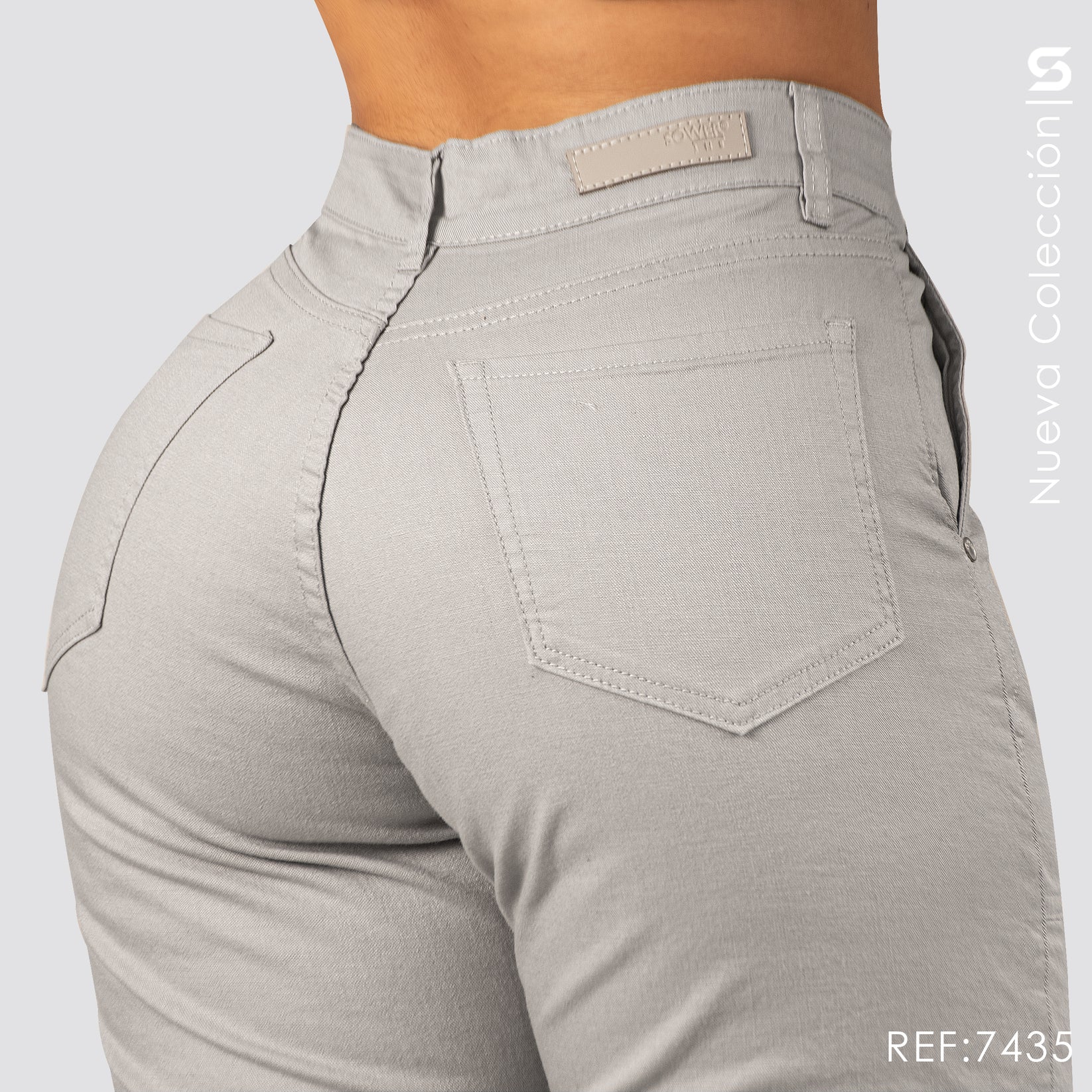 Mom jeans/Boyfriend 7435- Talla 10 - Imagen 4